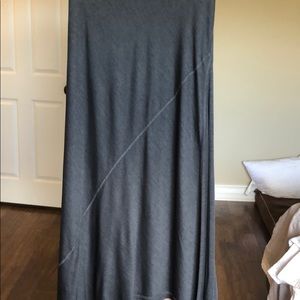 Eileen Fisher cotton silk maxi skirt